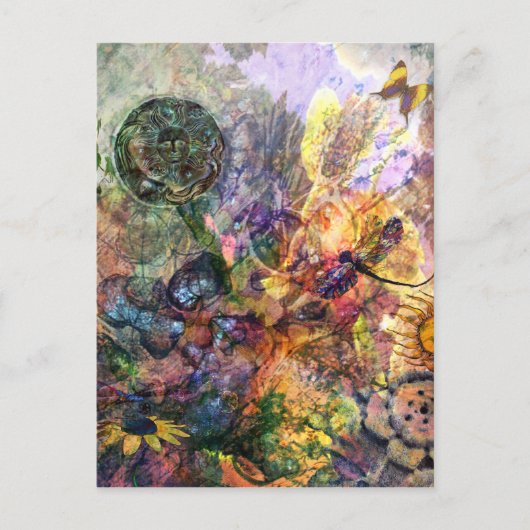 花園 ポストカード (正面)