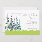 花園 マザーズデーの招待状 招待状 (裏面)