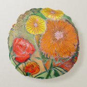 花園 ラウンドクッション (正面)