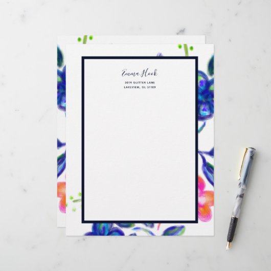 花園 レターヘッド (正面/裏面インサイチュ)