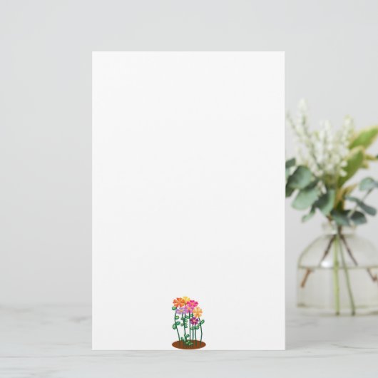 花園 便箋 (スタンド正面)