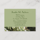 花園 名刺 (裏面)