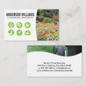 花園 | 造園アイコン 名刺 (正面/裏面)