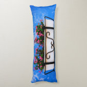 花地中海のの写真ベッドルームのデコーベッド ボディピロー (裏面 (縦))