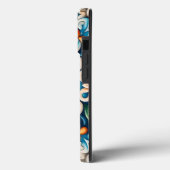 花地中海の模様付き青瓦 Case-Mate iPhoneケース (裏面 / 左)