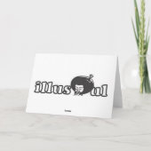 花型女性歌手のバースデー・カード カード (裏面)