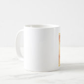 花型女性歌手の第40誕生日のマグ コーヒーマグカップ (正面左)