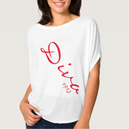 花型女性歌手1913年 Tシャツ