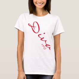 花型女性歌手1913年 Tシャツ