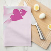 花型女性歌手 キッチンタオル (四つ折り)