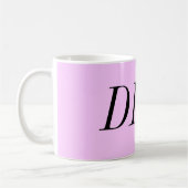 花型女性歌手 コーヒーマグカップ (左)