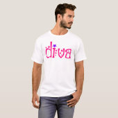 花型女性歌手 Tシャツ (正面フル)