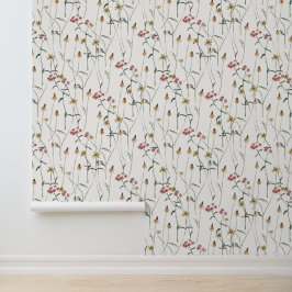 花壁水彩壁紙 壁紙