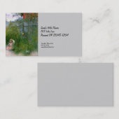 花壇のブリタ 名刺 (正面/裏面)