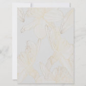 花壇は芸術を表現する。 セーブザデート (裏面)