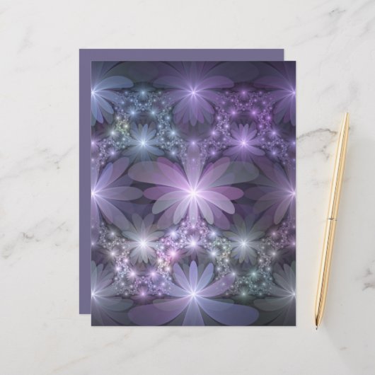 花壇トレンディー光沢のある抽象芸術フラクタルアート (正面/裏面インサイチュ)