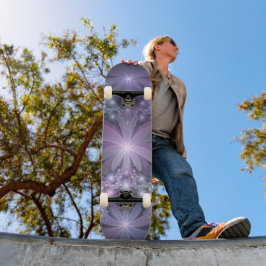 花壇トレンディー光沢のある抽象芸術フラクタルアート スケートボード