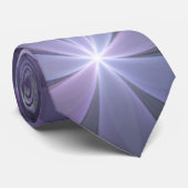 花壇トレンディー光沢のある抽象芸術フラクタルアート ネクタイ (ロール)