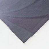 花壇トレンディー光沢のある抽象芸術フラクタルアート フリースブランケット (角)