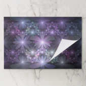 花壇トレンディー光沢のある抽象芸術フラクタルアート ペーパーパッド (折り畳み)