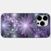 花壇トレンディー光沢のある抽象芸術フラクタルアート Case-Mate iPhoneケース (裏面 (横))