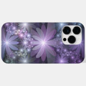花壇トレンディー光沢のある抽象芸術フラクタルアート Case-Mate iPhoneケース (裏面 (横))