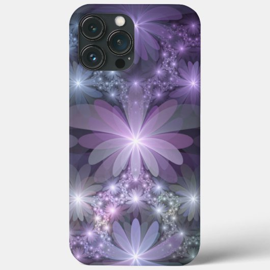 花壇トレンディー光沢のある抽象芸術フラクタルアート Case-Mate iPhoneケース (裏面)