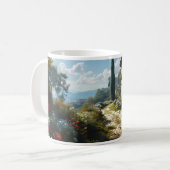 花壇ファンタジー コーヒーマグカップ (正面左)