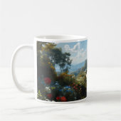 花壇ファンタジー コーヒーマグカップ (左)