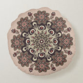 花壇丸枕 ラウンドクッション (裏面)