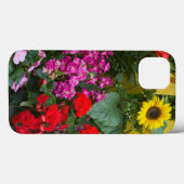 花壇付き黄色いピケットフェンス Case-Mate iPhoneケース (裏面 (横))