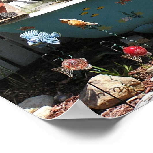 花壇 ポスター (角)