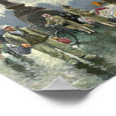 花売り | ポール・フィッシャー ポスター (角)