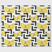 花太陽の ラッピングペーパー (フラット)