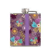 花女性 フラスク (裏面)