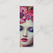 花女神ブックマーク スキニー名刺 (裏面)