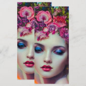 花女神ブックマーク メニュー (正面/裏面)