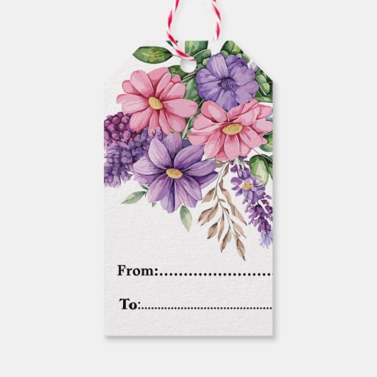 花好き ギフトタグ (裏面)