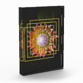 花好き |正方形の花 フォトブロック (左)