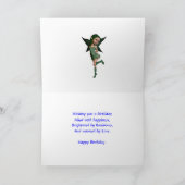 花妖精たち3rd誕生日カード カード (内部)