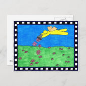 花妖精の国葉書 ポストカード (正面/裏面)