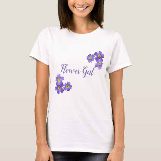 花姫紫Tシャツ Tシャツ (正面)