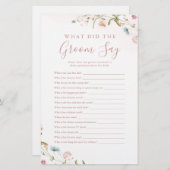 花婿が何と言ったかピンクの野花 (正面/裏面)