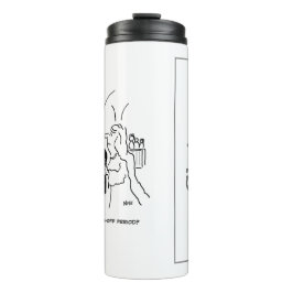 花婿が冷却期間の熱タンブを望む タンブラー