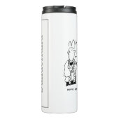 花婿が冷却期間の熱タンブを望む タンブラー (裏面)