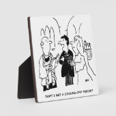 花婿が冷却期間を望おもしろいむ フォトプラーク (正面)