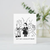 花婿が冷却期間を望む ポストカード (スタンド正面)