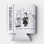 花婿が冷却期間を望む 缶クーラー (裏面)