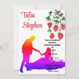 花婿との招待状 招待状