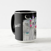 花婿のコーヒーマ来グを見なさい マグカップ (正面左)